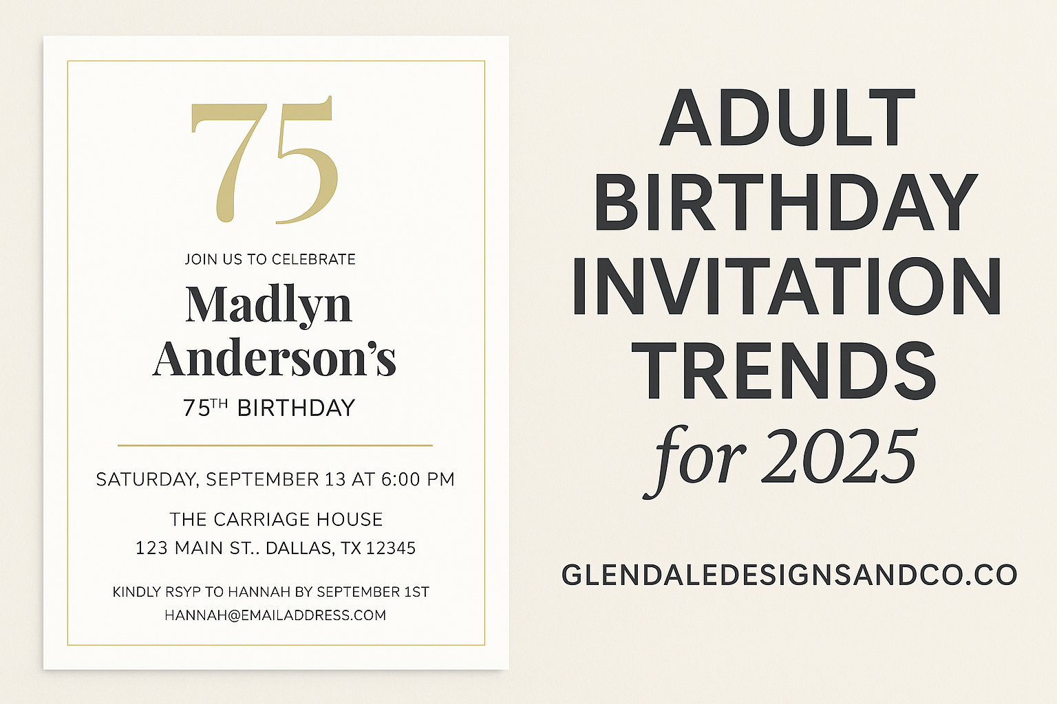10 Adult Birthday Invitation Trends for 2025 (Chic, Modern & Unforgettable Ideas)