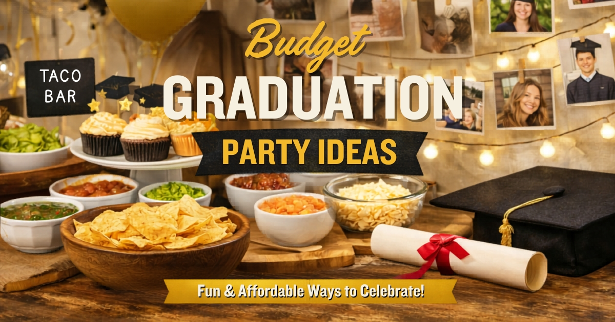 Budget-Friendly Graduation Party Ideas That Still Look Amazing