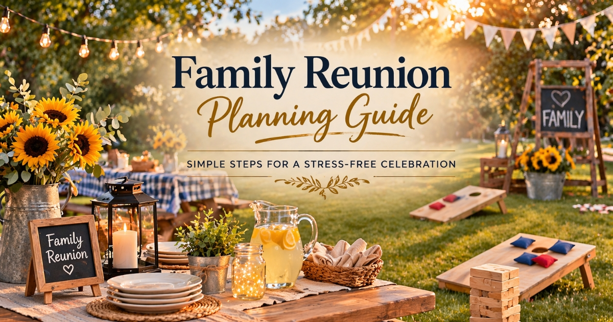 Family Reunion Planning Guide: Everything You Need From Invitations to Activities