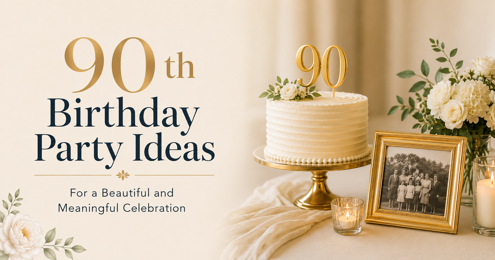 90th Birthday Party Ideas for a Beautiful and Meaningful Celebration